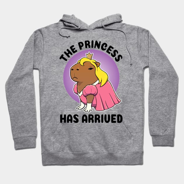 The Princess has arrived Capybara Hoodie by capydays